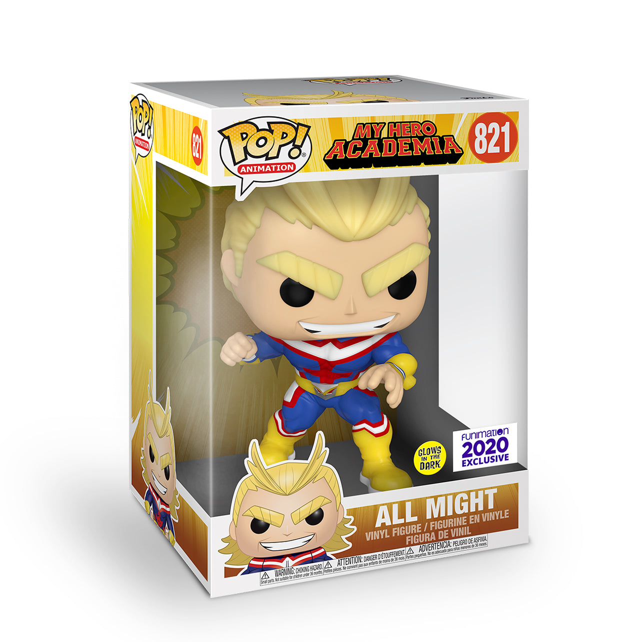 FUNKO POP ANIMATION: MY HERO ACADEMIA - ALL MIGHT 10 - Slika 2