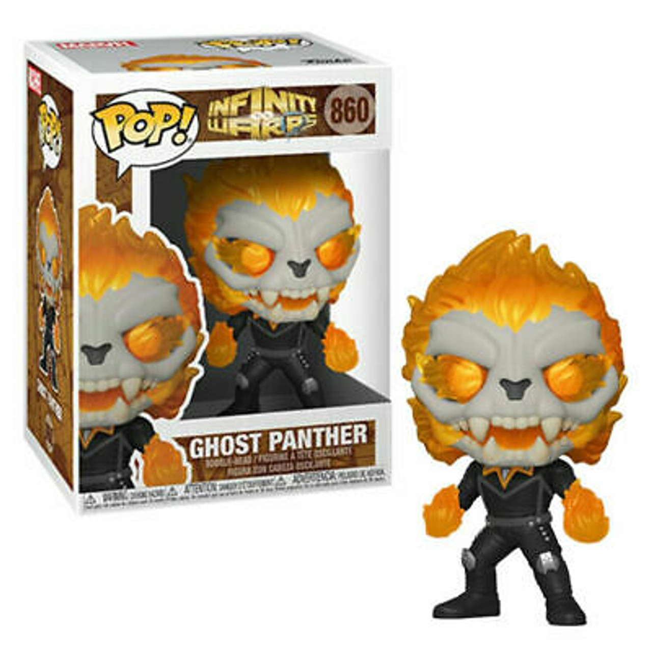 FUNKO POP: MARVEL - INFINITY WARPS - GHOST PANTHER - Slika 2