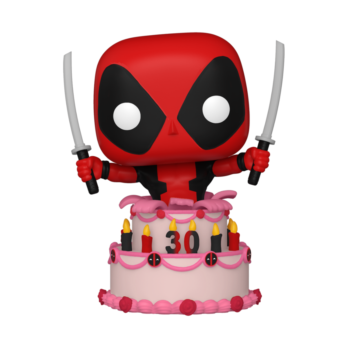 FUNKO POP: MARVEL - DEADPOOL 30TH - DEADPOOL IN CAKE