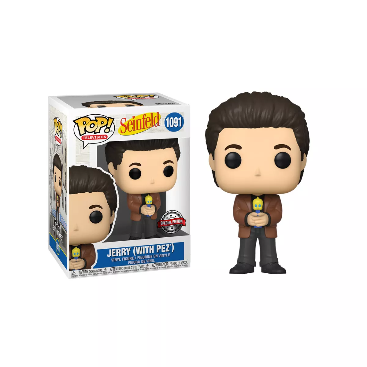 FUNKO POP TV: SEINFELD - JERRY (WITH PEZ)(EXCL.) - Slika 2