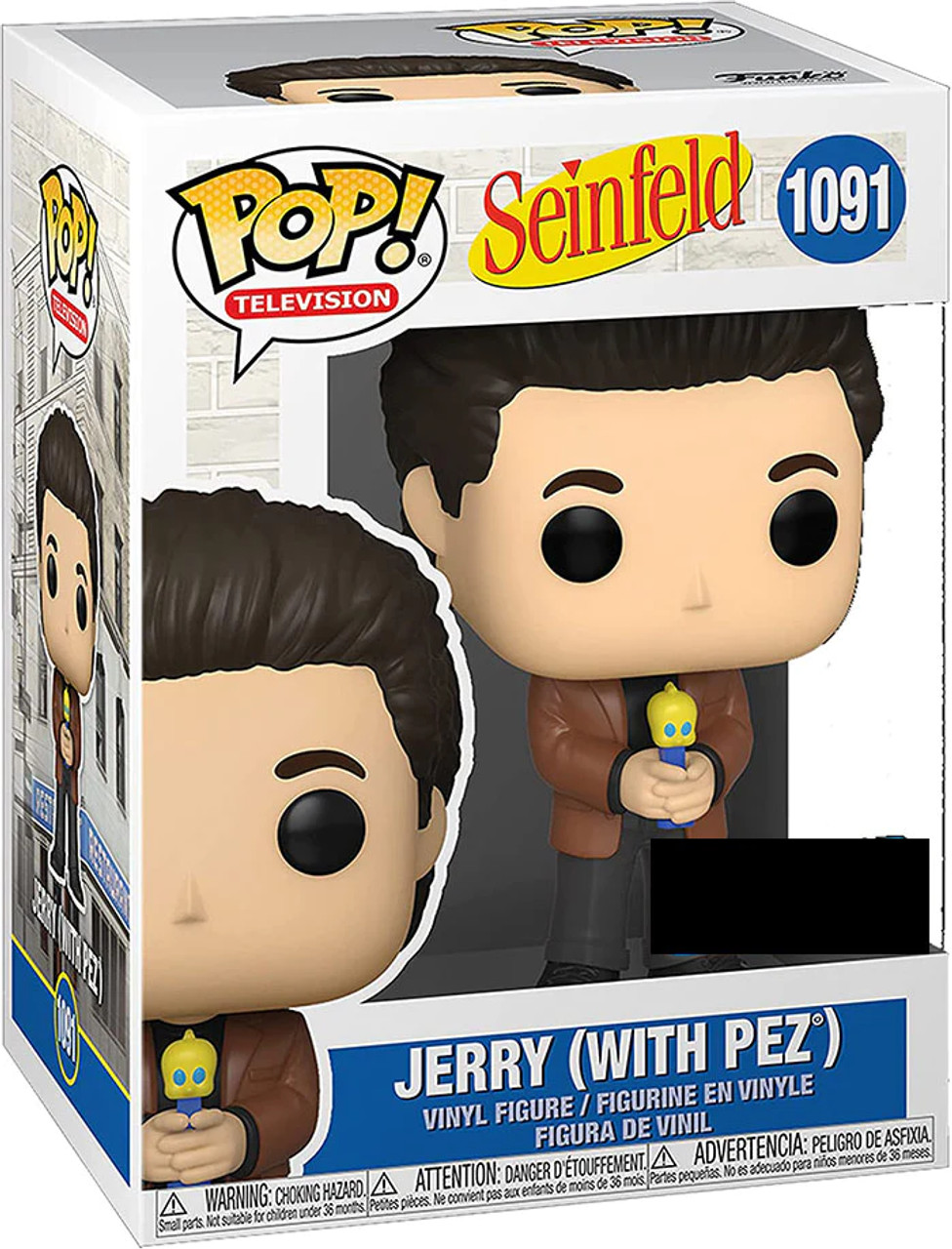 FUNKO POP TV: SEINFELD - JERRY (WITH PEZ)(EXCL.) - Slika 3