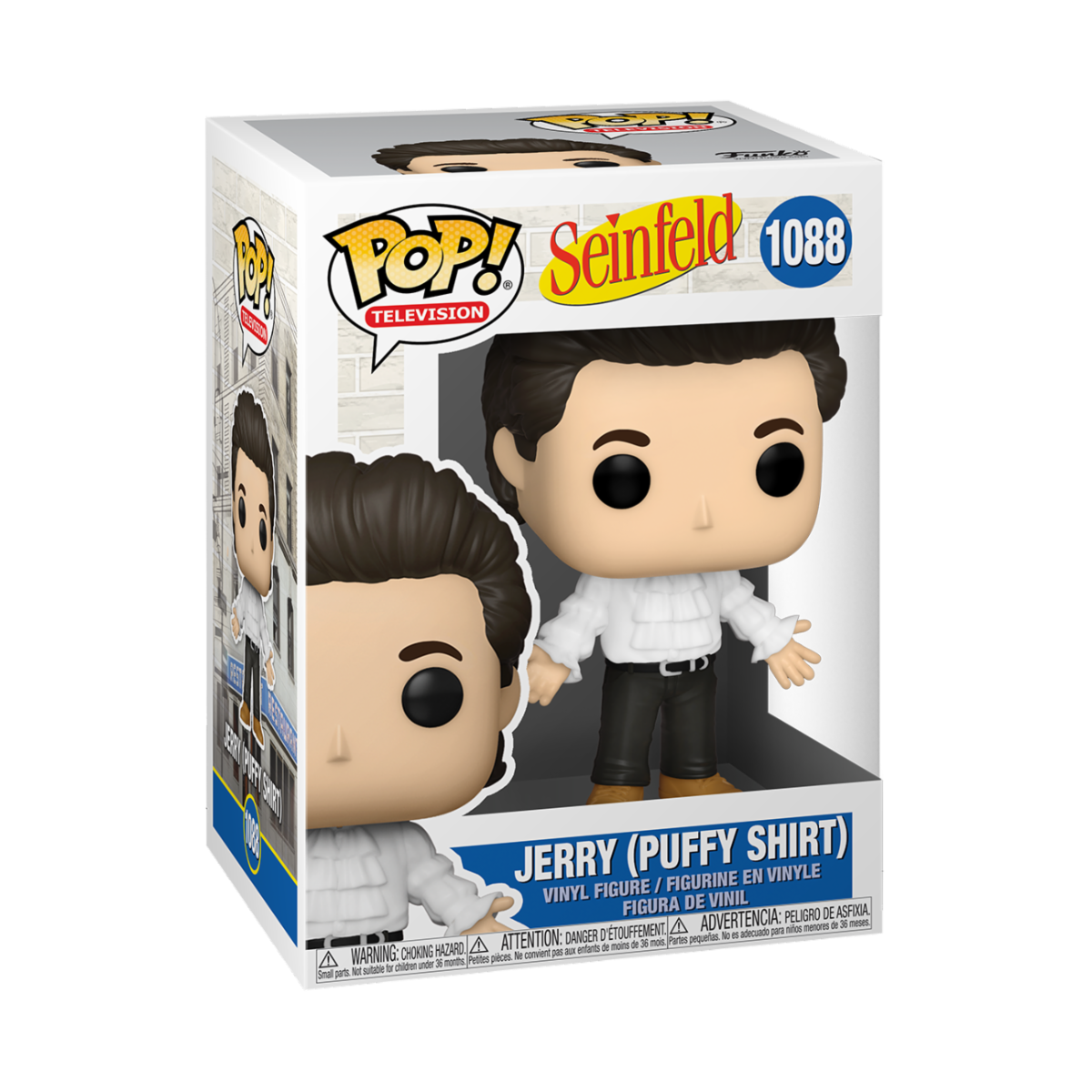 FUNKO POP TV: SEINFELD - JERRY W/PUFFY SHIRT - Slika 2