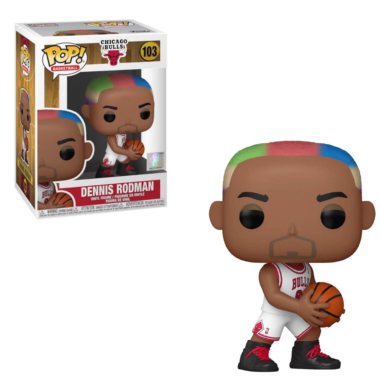 FUNKO POP NBA: LEGENDS - DENNIS RODMAN (BULLS HOME) - Slika 2