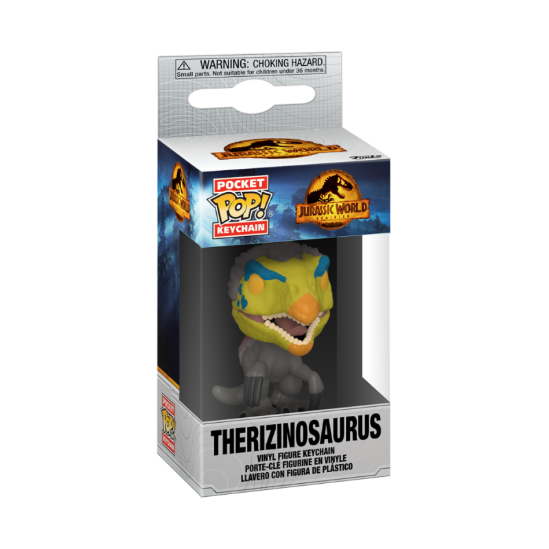FUNKO POCKET POP KEYCHAIN Jurassic World 3 therizinosaurus