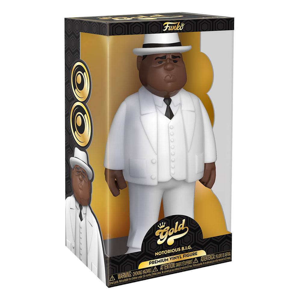FUNKO VINYL GOLD 12": BIGGIE SMALLS - WHITE SUIT - Slika 2