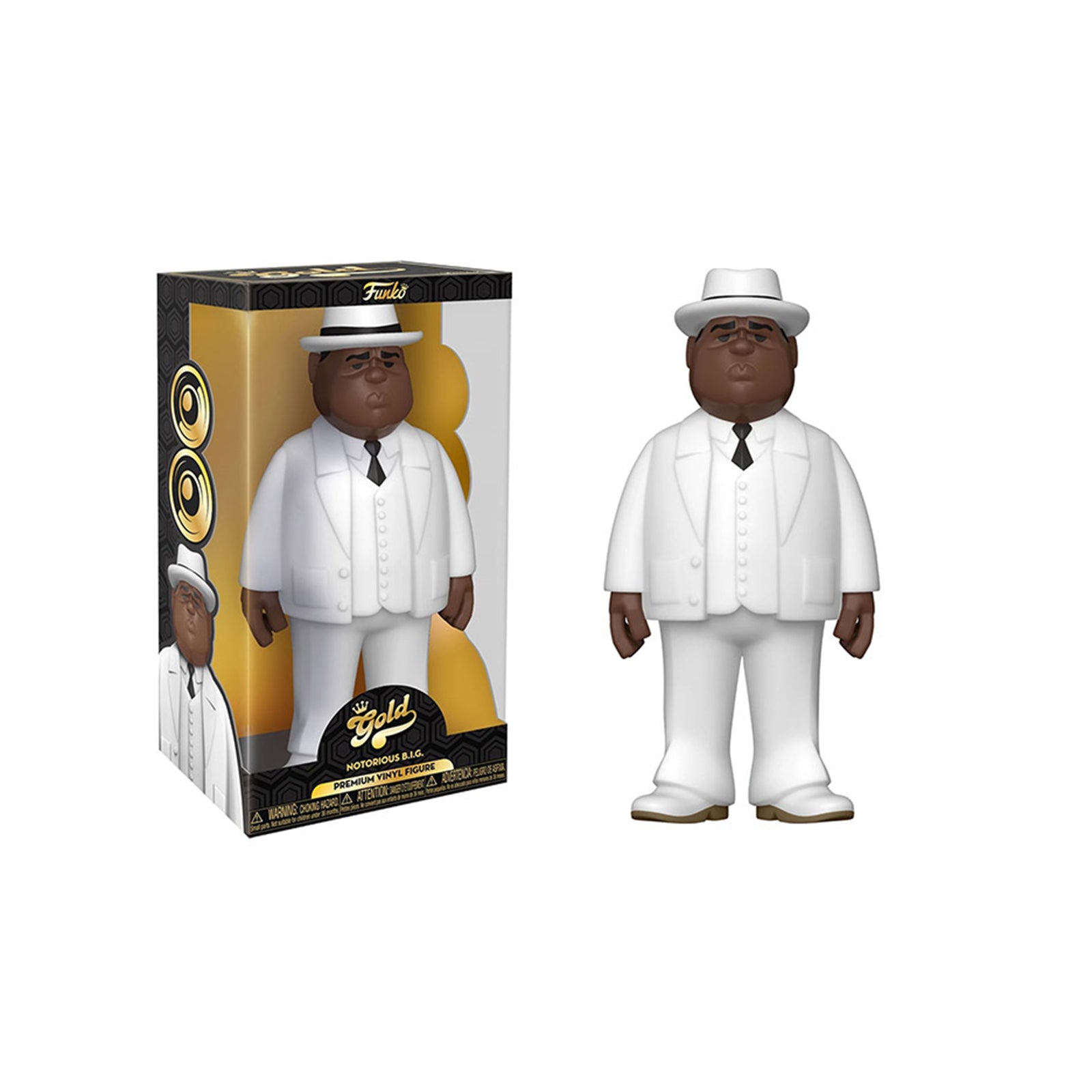 FUNKO VINYL GOLD 12": BIGGIE SMALLS - WHITE SUIT - Slika 3