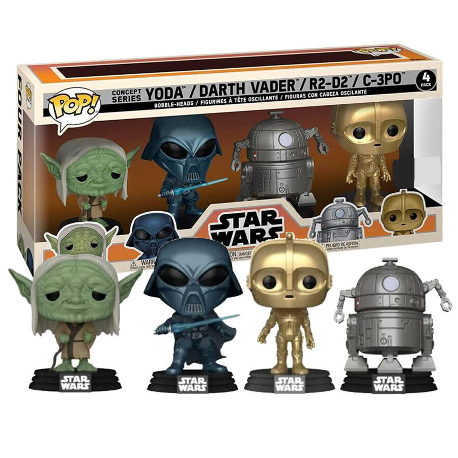 FUNKO POP STAR WARS: CONCEPT SERIES- 4PK - Slika 2