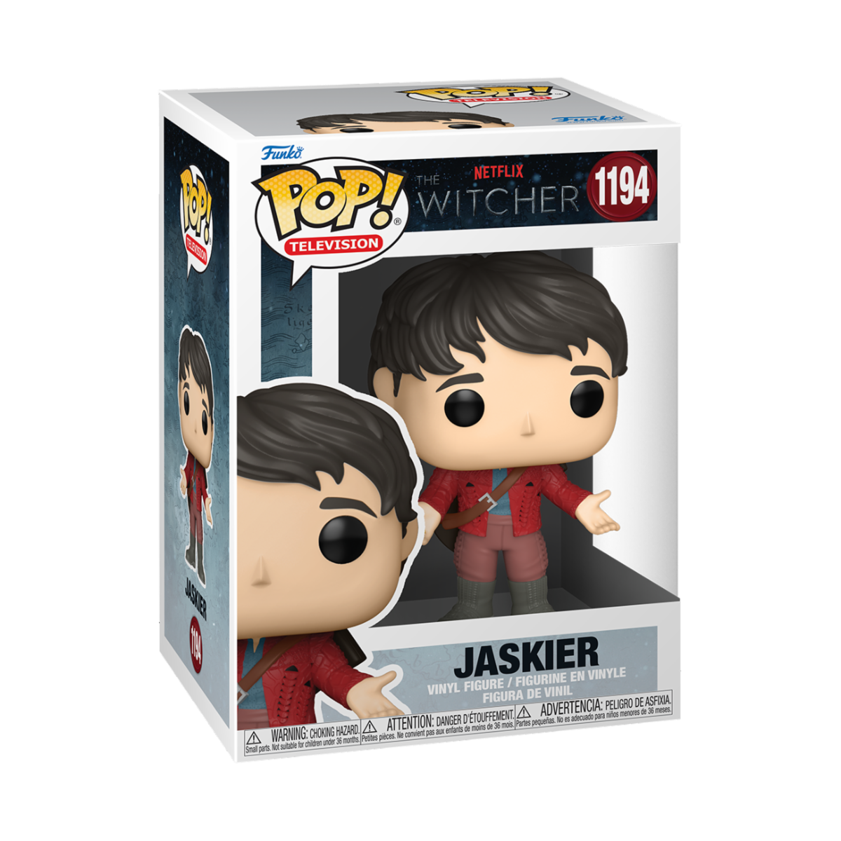 FUNKO POP TV: WITCHER - JASKIER (RED OUTFIT) - Slika 3
