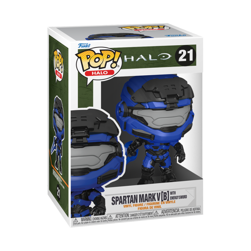 FUNKO POP GAMES: HALO INFINITE - MARK V W/BLUE SWORD
