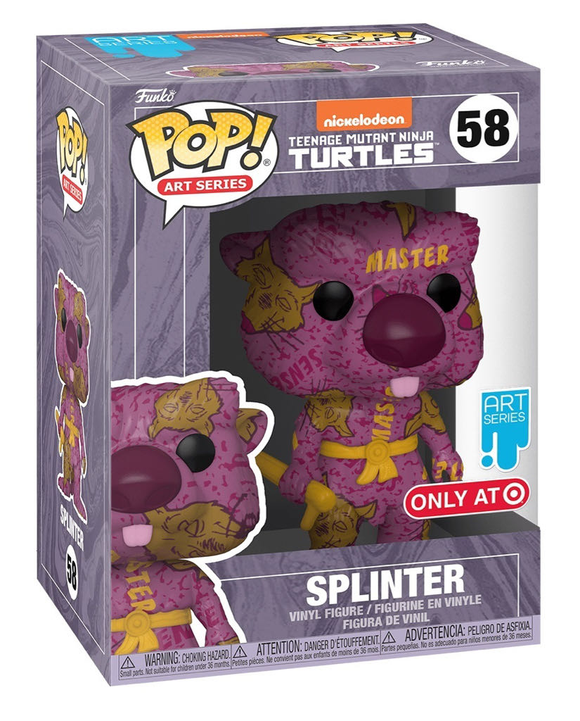 FUNKO POP ARTIST SERIES: TEENAGE MUTANT NINJA TURTLES - SPLINTER (EXC) - Slika 2