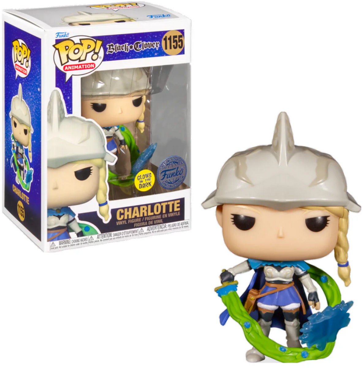 FUNKO POP ANIMATION: BLACK CLOVER - CHARLOTTE (SP)(GW) - Slika 2