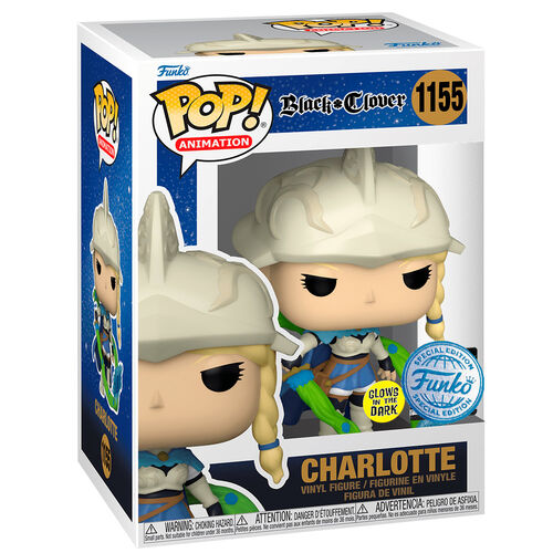 FUNKO POP ANIMATION: BLACK CLOVER - CHARLOTTE (SP)(GW) - Slika 4
