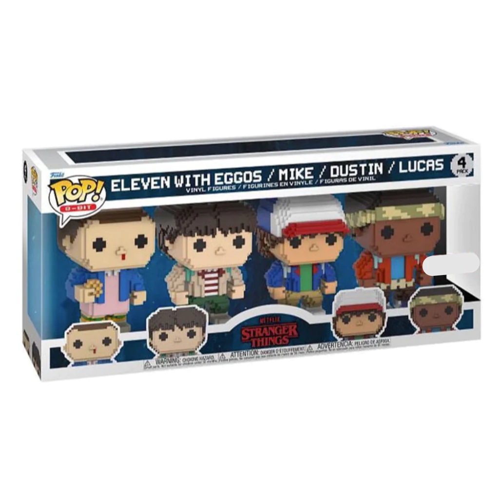 FUNKO 8 BIT POP: STRANGER THINGS 4PK - Slika 2
