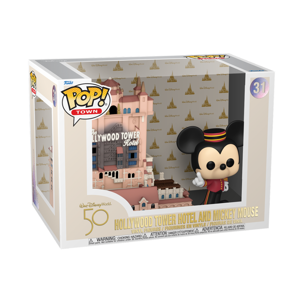 FUNKO POP TOWN: DISNEY - TOWN OF TERROR W/ MICKEY - Slika 2