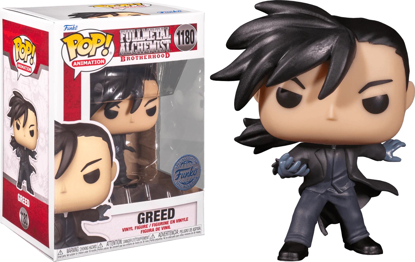 FUNKO POP ANIMATION: FULLMETAL ALCHEMIST BROTHERHOOD - GREED (SP) - Slika 2