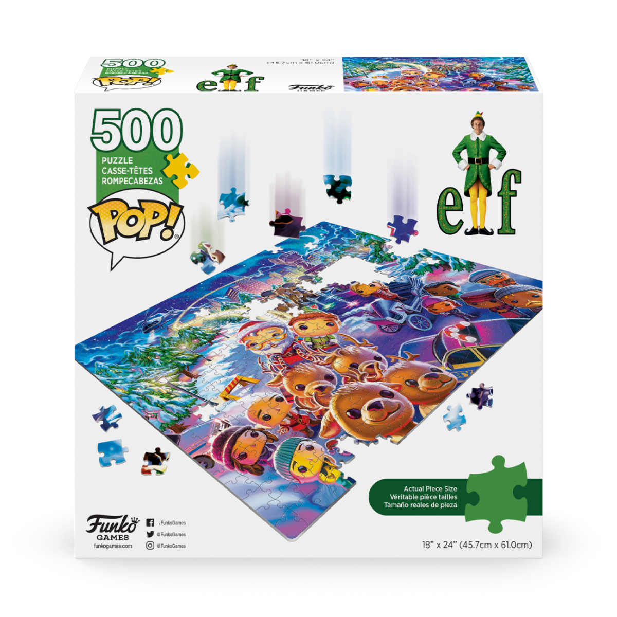 FUNKO GAMES: PUZZLES - ELF - 500 PIECES - Slika 2