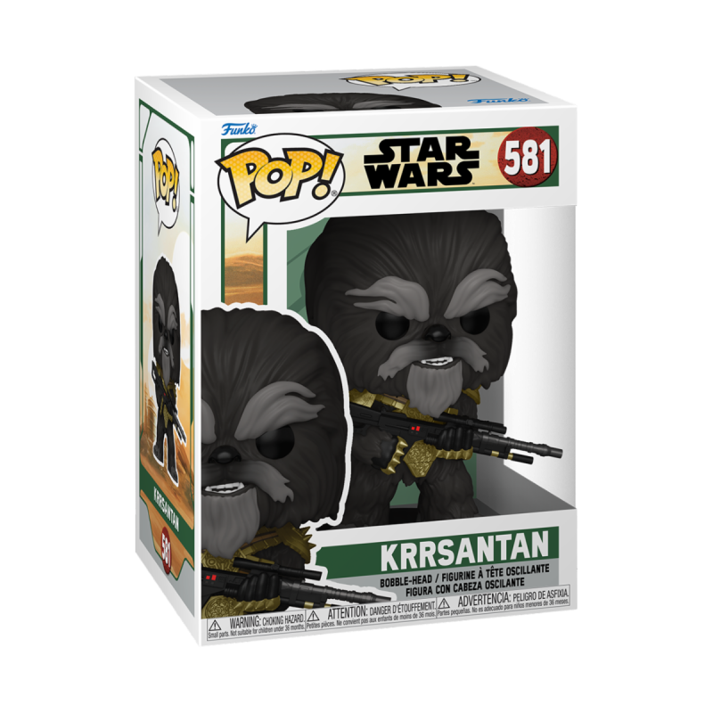 FUNKO POP: STAR WARS - BOOK OF BOBA FETT - KRRSANTAN W/BG