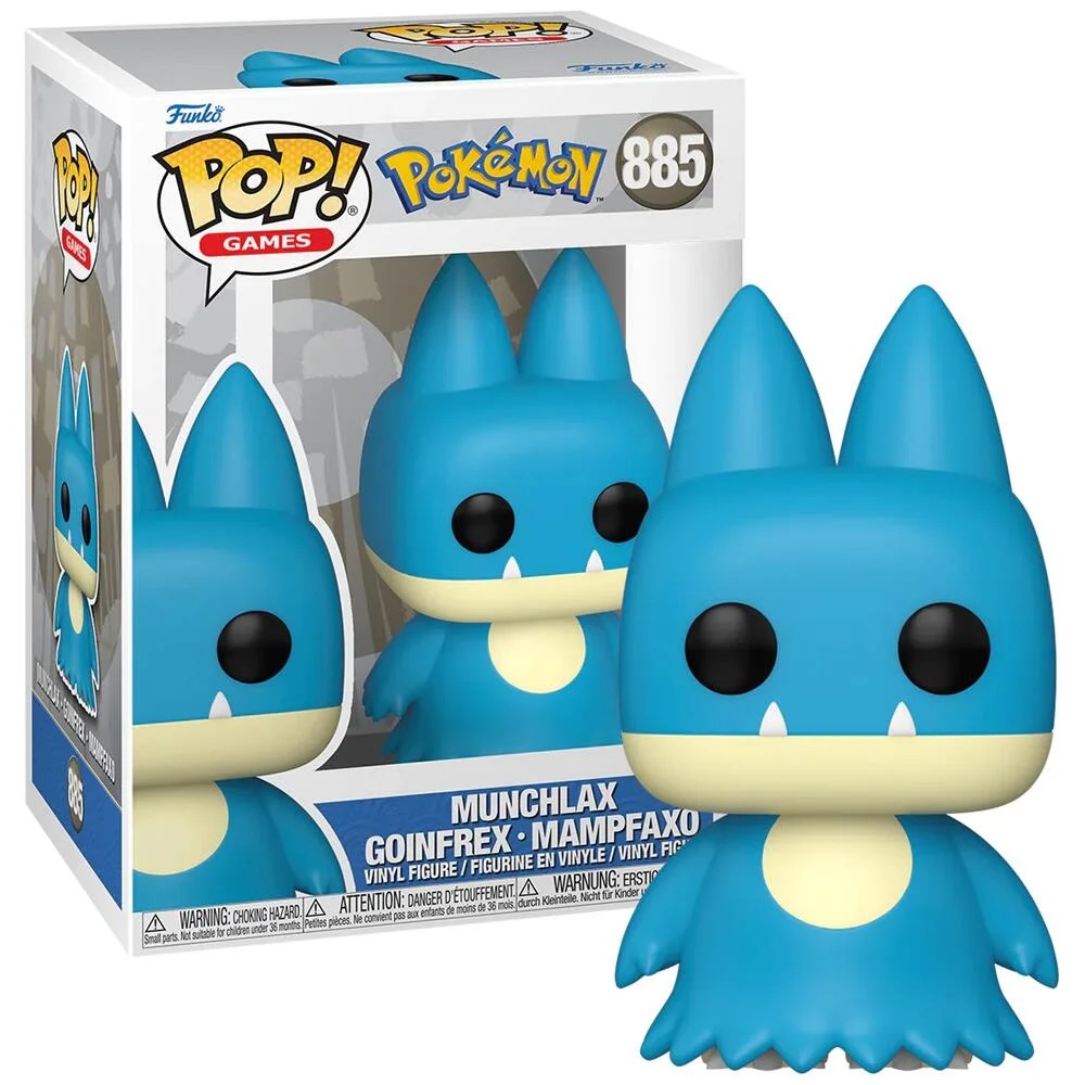 FUNKO POP GAMES: POKEMON - MUNCHLAX (EMEA) - Slika 3
