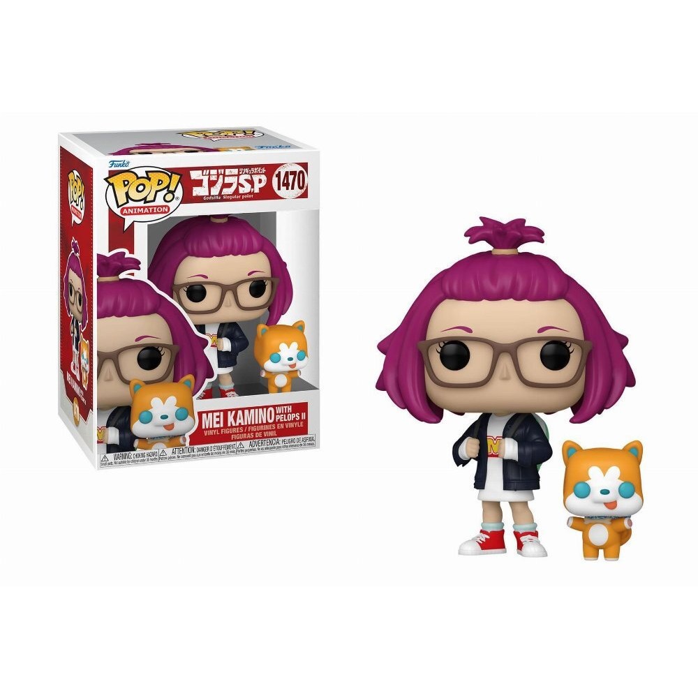 FUNKO POP ANIMATION: GODZILLA SINGULAR POINT - MEI KAMINO WITH PELOPS II - Slika 2