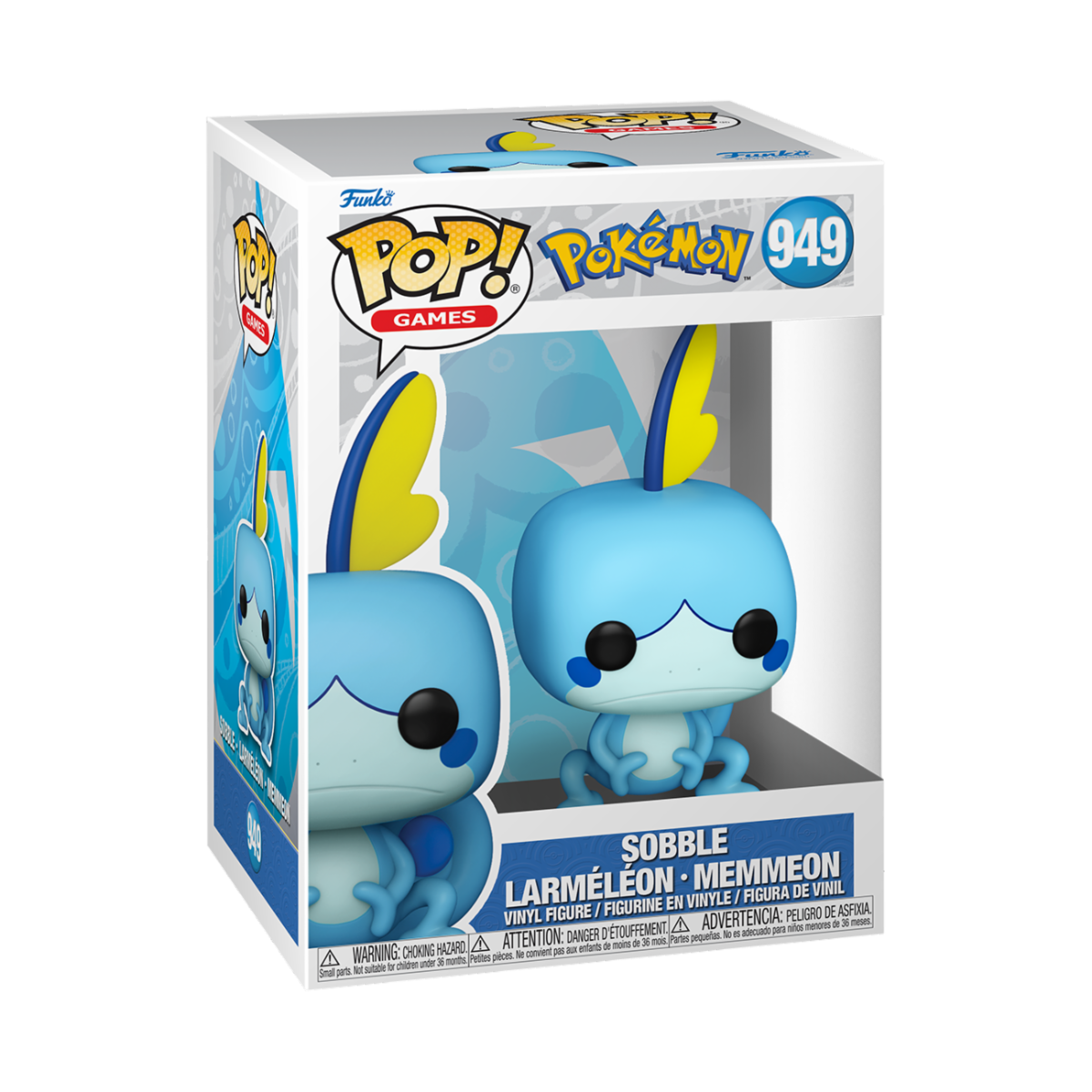 FUNKO POP GAMES: POKEMON - SOBBLE - Slika 2
