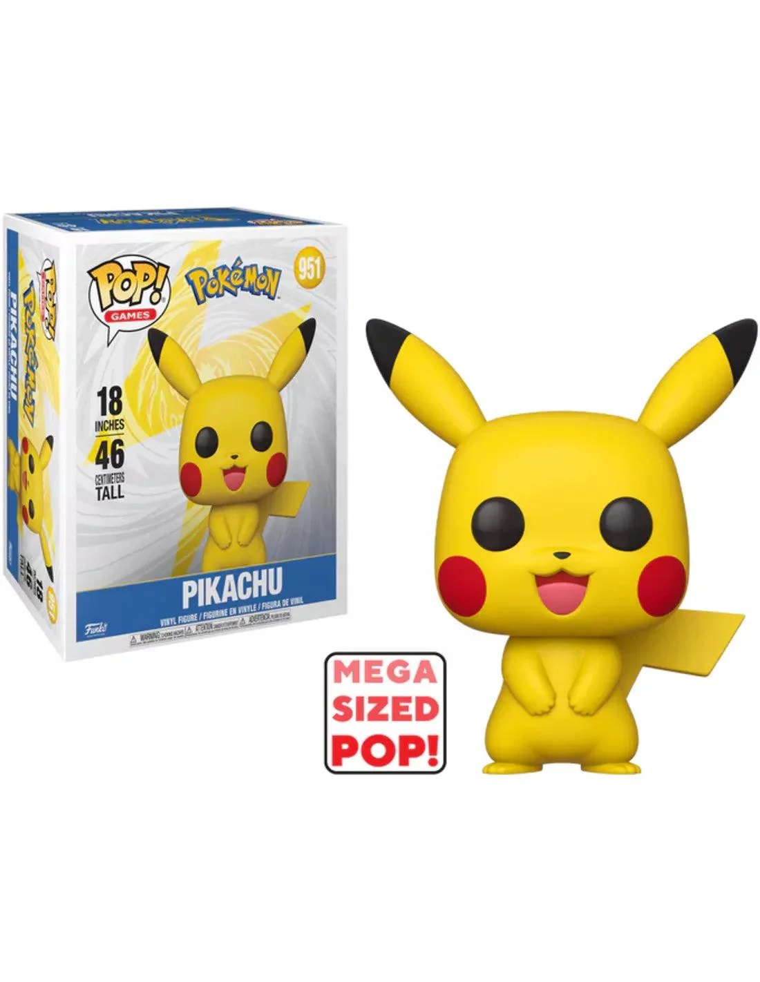 FUNKO POP MEGA Pokemon – Pikachu 18 - Slika 2
