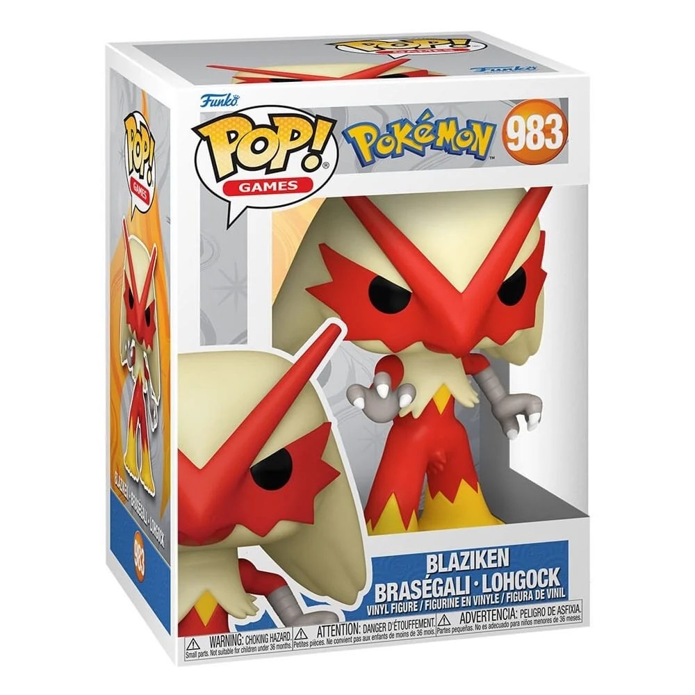 FUNKO POP GAMES: POKEMON - BLAZIKEN(EMEA) - Slika 2