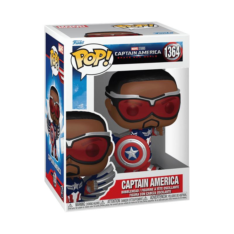 FUNKO POP MARVEL: CAPTAIN AMERICA BRAVE NEW WORLD - CAPTAIN AMERICA - Slika 2