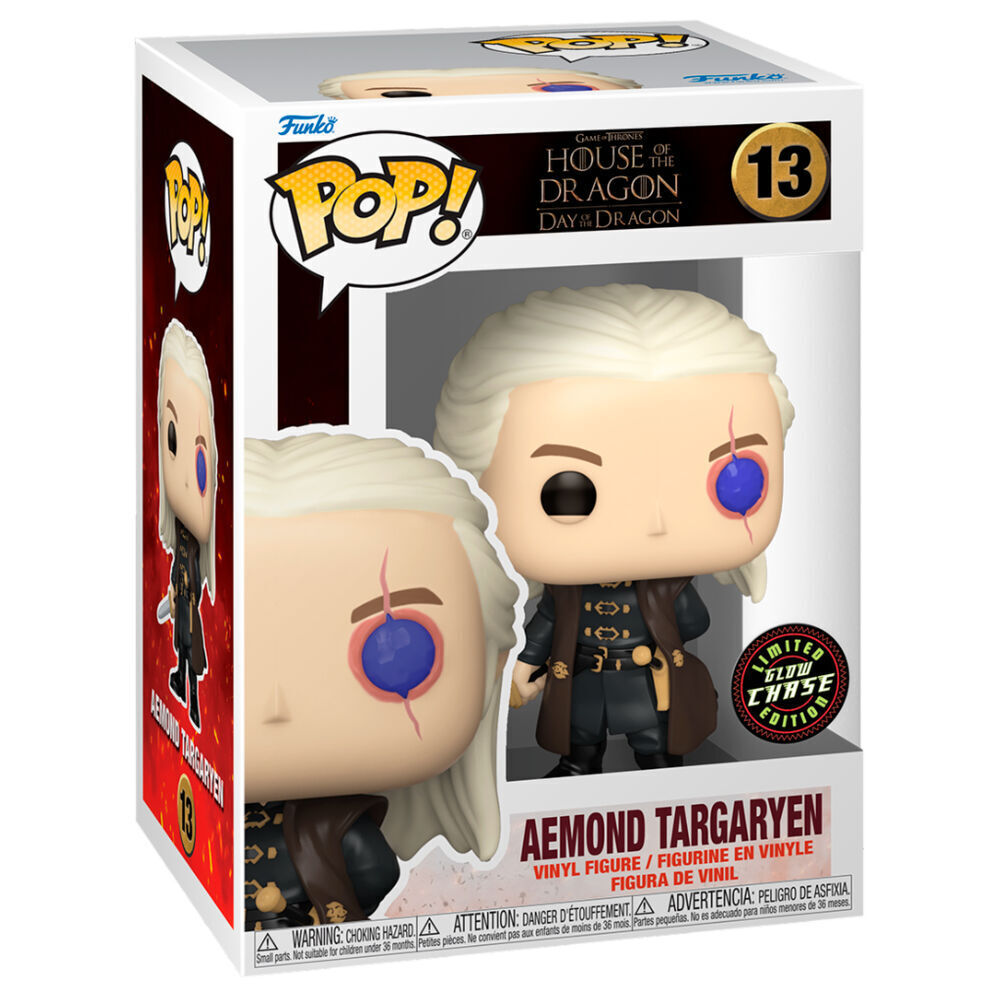 FUNKO POP TV House of the Dragon – Aemond Targaryen CHASE - Slika 6