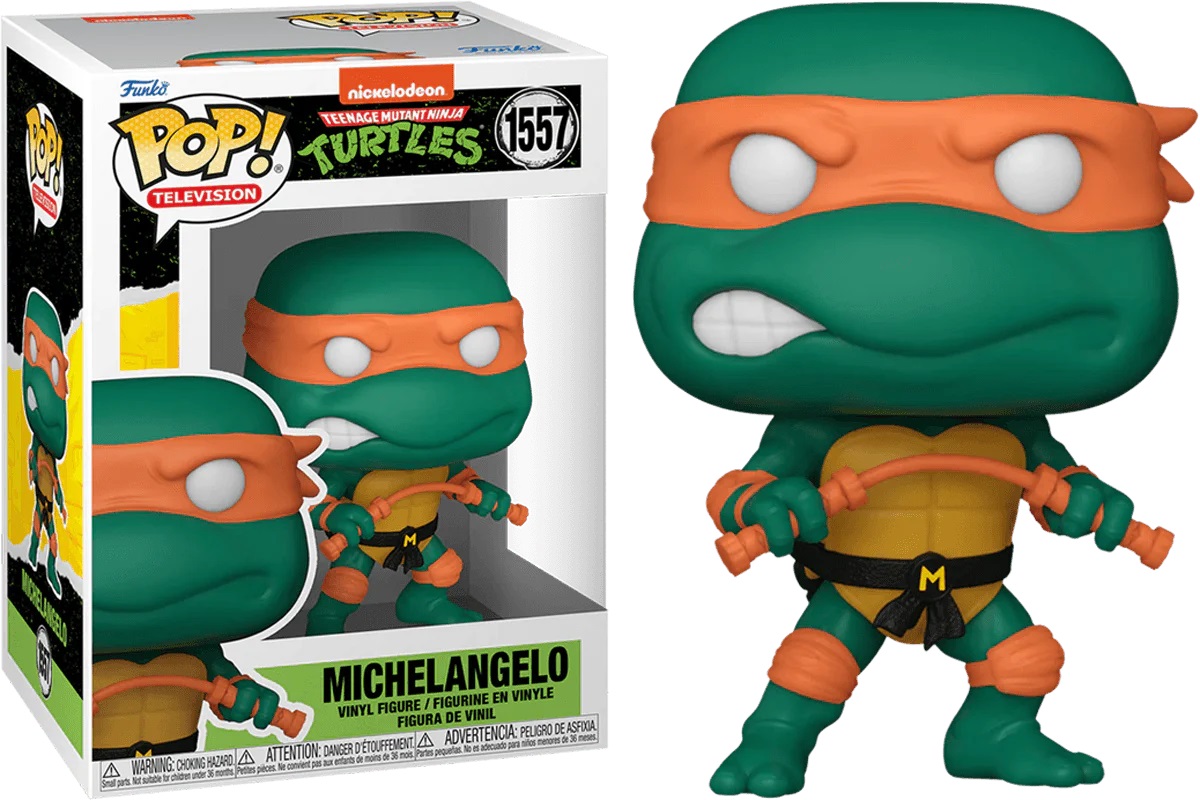 FUNKO POP TV: TEENAGE MUTANT NINJA TURTLES - MICHELANGELO - Slika 2