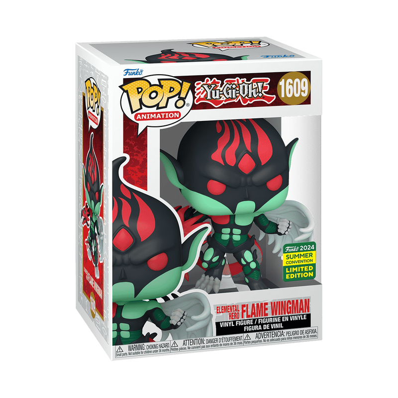 FUNKO POP ANIMATION: YU-GI-OH! - ELEMENTAL HERO FLAME WINGMAN - Slika 2