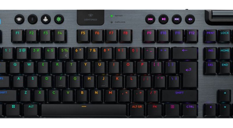 Logitech G915 TKL X LIGHTSPEED, bež. tipkovnica