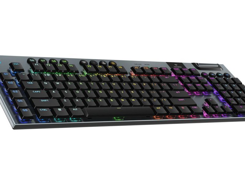 Logitech G915 X LIGHTSPEED, bež. tipkovnica, crna