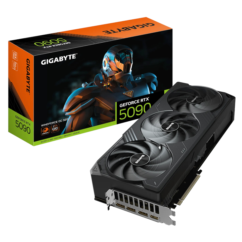 Gigabyte GF RTX5090 WF3 OC, 32G GDDR7
