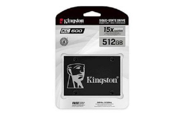 Kingston SSD KC600, R550/W520,512GB, 7mm, 2.5"