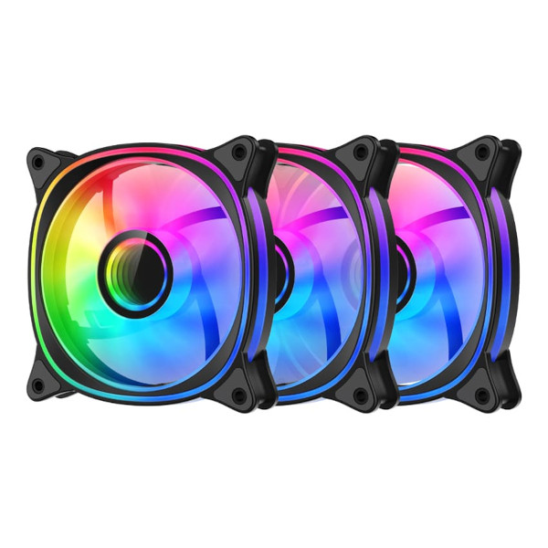 LC-Power LC-CF-120-ARGB-KIT-R, Reverse fan 3 pack