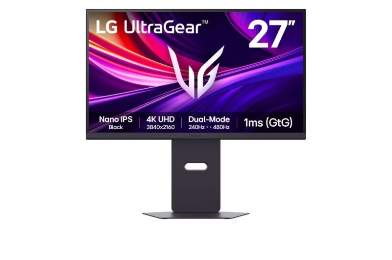 LG 27G850A 27" 4K 240/480Hz,HDMI 2.1, DP 2.1, HAS