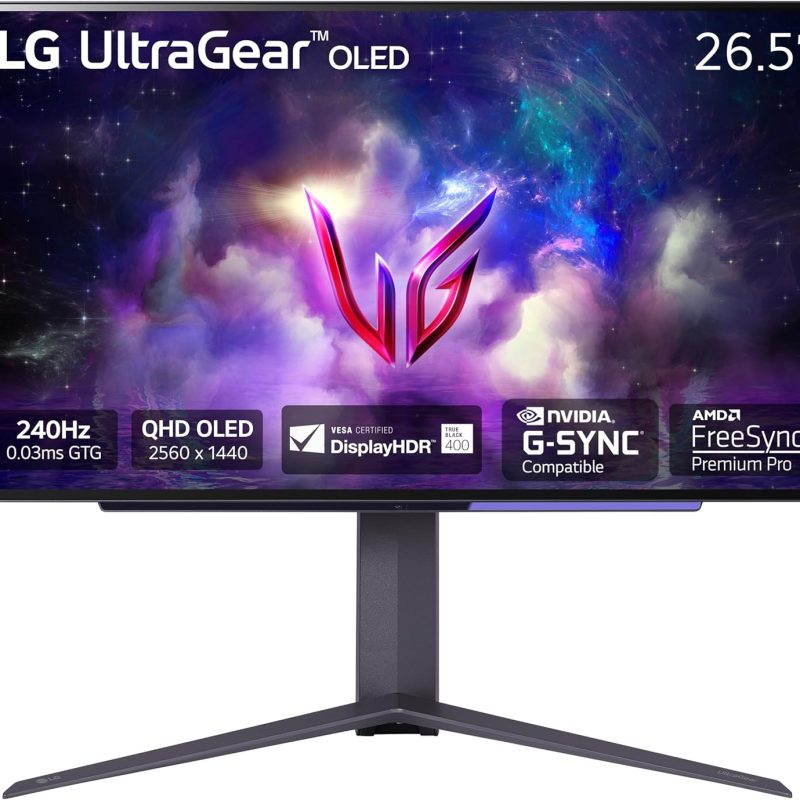 LG OLED 27GS95QE, QHD, 2xHDMI, DP, 240Hz, HAS