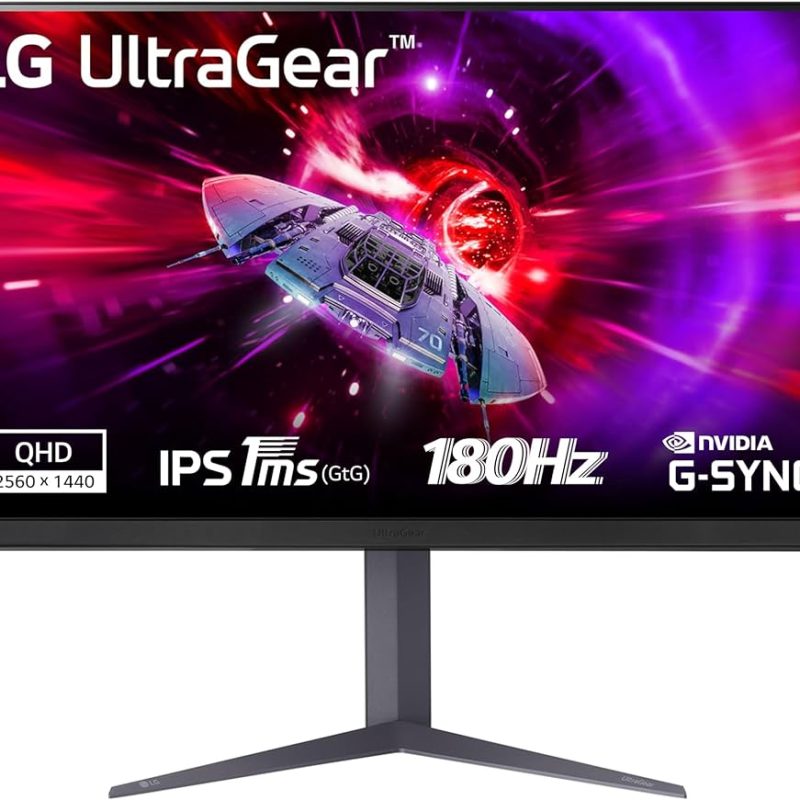 LG 32GS75Q 31,5", QHD, HDMIx2, DP, 180Hz, HAS