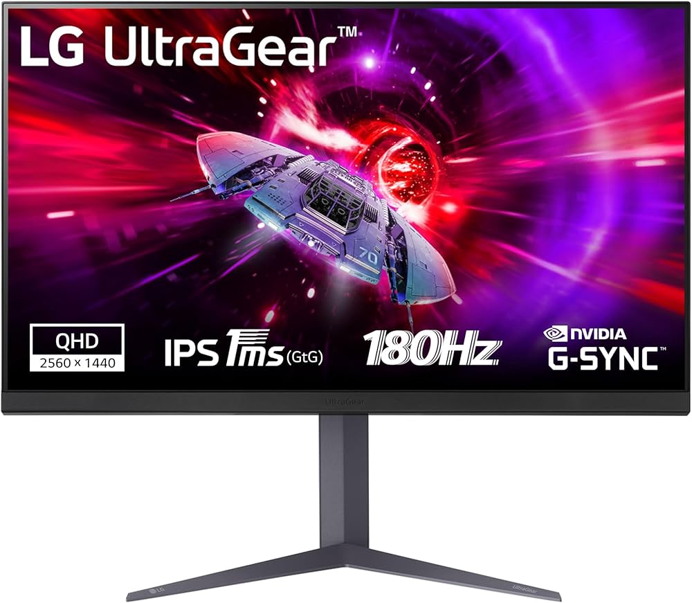 LG 32GS75Q 31,5", QHD, HDMIx2, DP, 180Hz, HAS