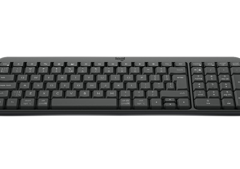 Logitech K250, bežična tipkovnica, crna