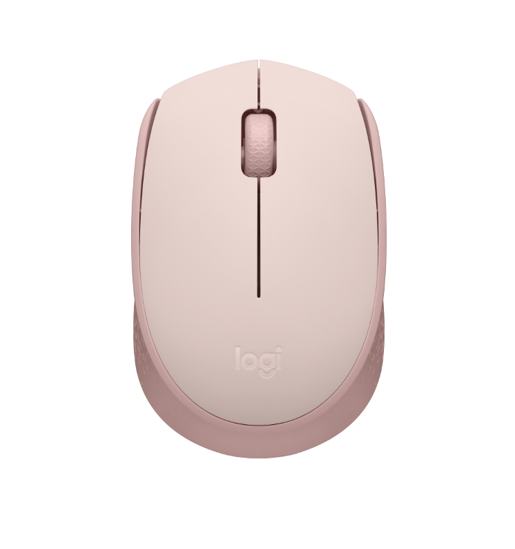 Logitech M171 bežični optički miš, roza
