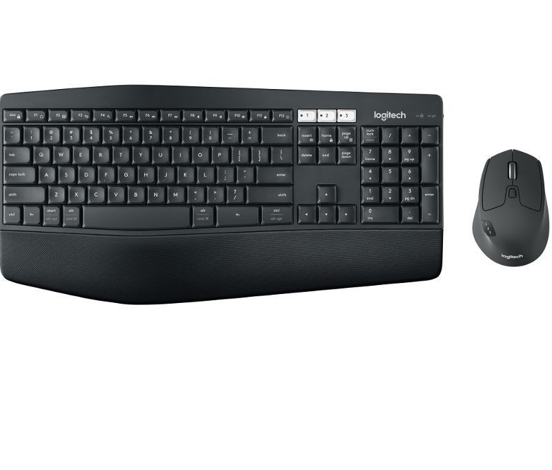 Logitech MK850 bežična tipkovnica i miš, crna