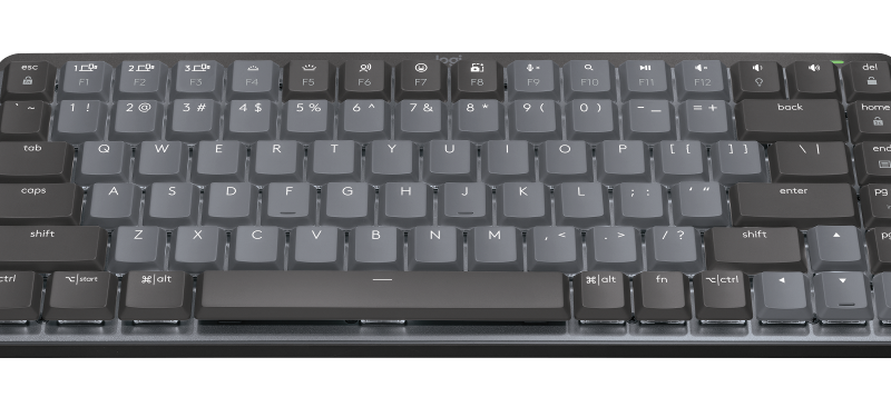 Logitech MX Mechanical Mini, Clicky, crna