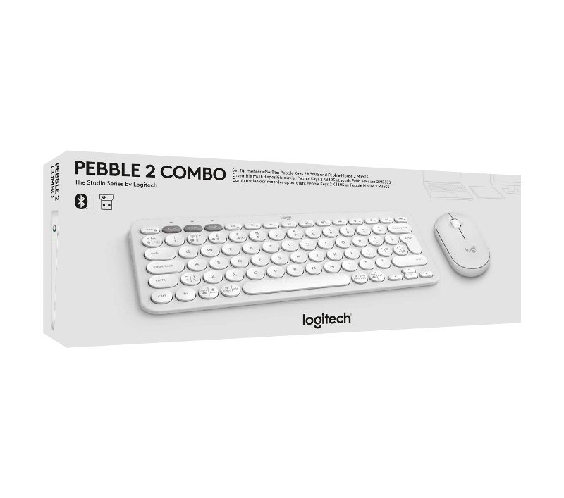 Logitech Pebble 2 Combo, bijela