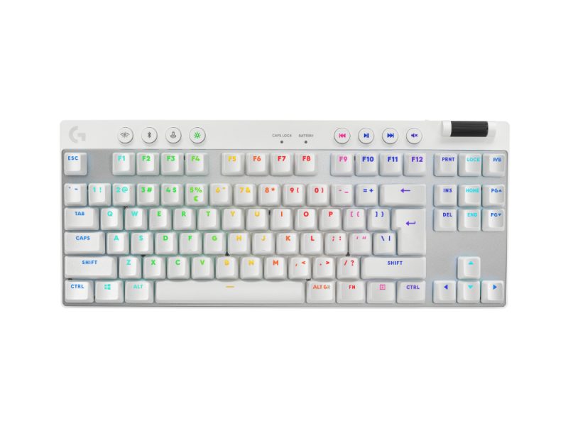 Logitech G PRO X TKL LIGHTSPEED, bijela