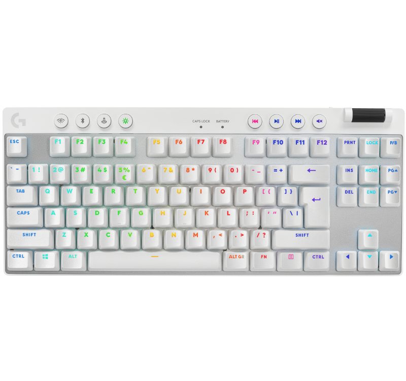 Logitech G PRO X TKL LIGHTSPEED, bijela