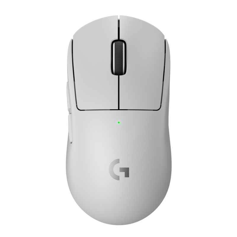 Logitech G PRO X SUPERLIGHT 2, bežični miš, bijeli/crni