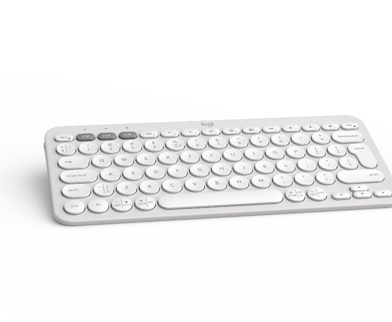 Logitech K380s Bluetooth bežična tipkovnica,bijela