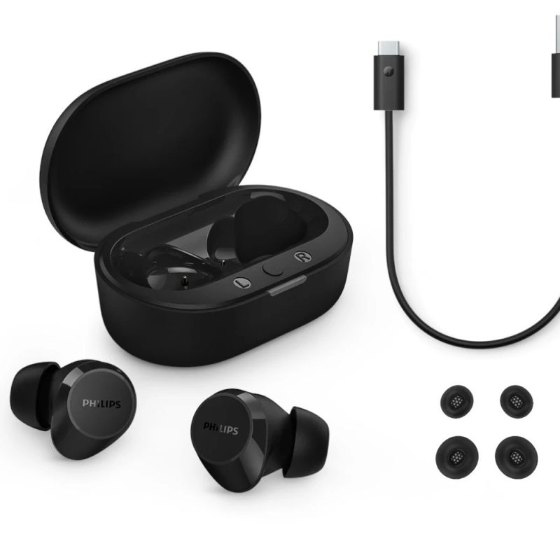 Philips bežične slušalice TAT1209BK, crne