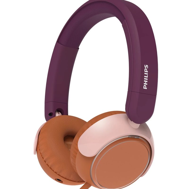 Philips dječje žićane slušalice AK2000MP, ljubičas